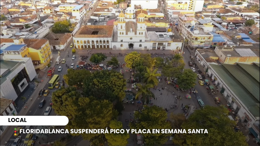 Lee más sobre el artículo Floridablanca suspenderá pico y placa en semana santa