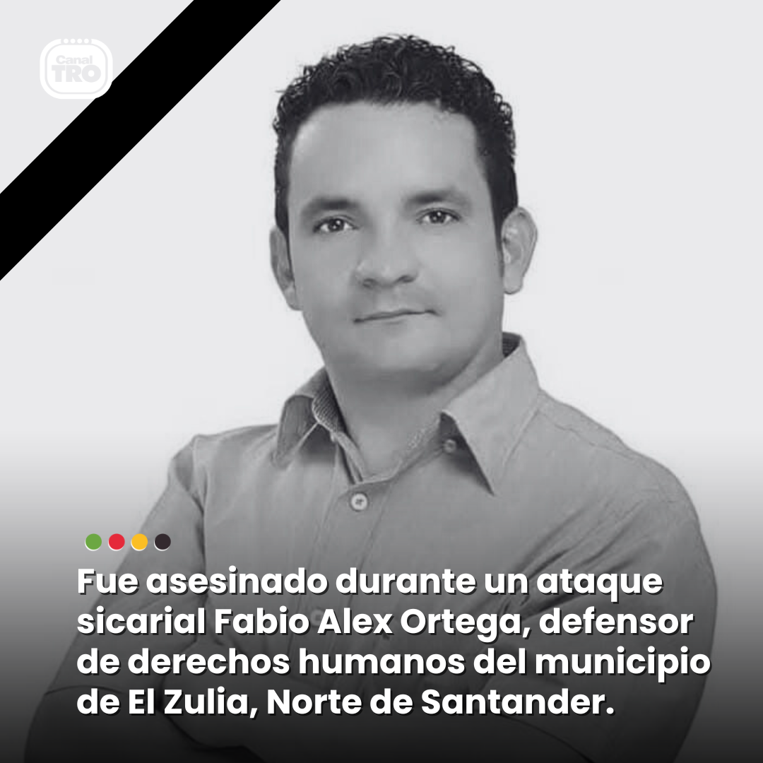 Lee más sobre el artículo Así fue el asesinato del defensor de derechos humanos, Fabio Ortega, en Cúcuta