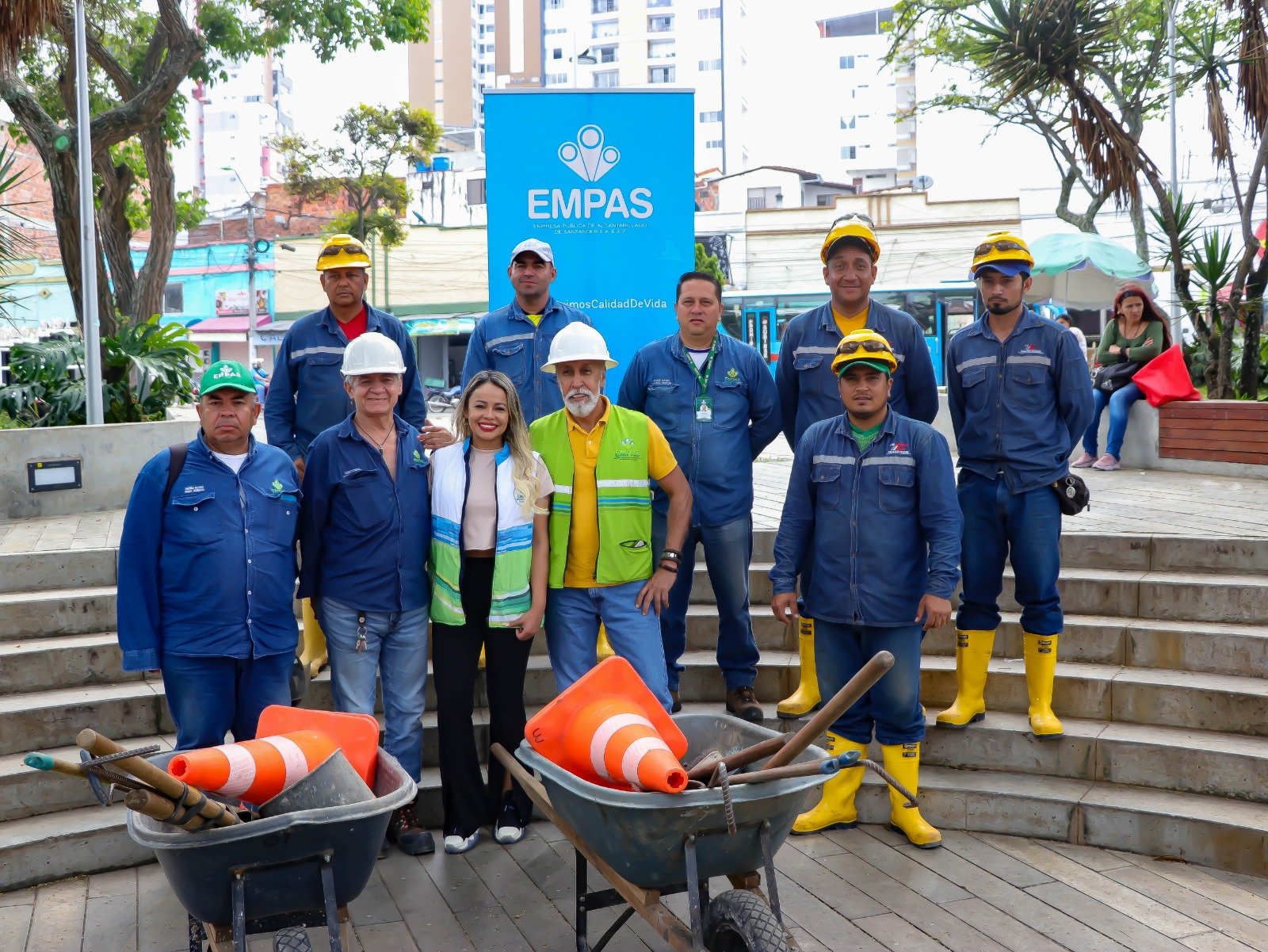 EMPAS ha retirado más de 400 toneladas de basura en un mes