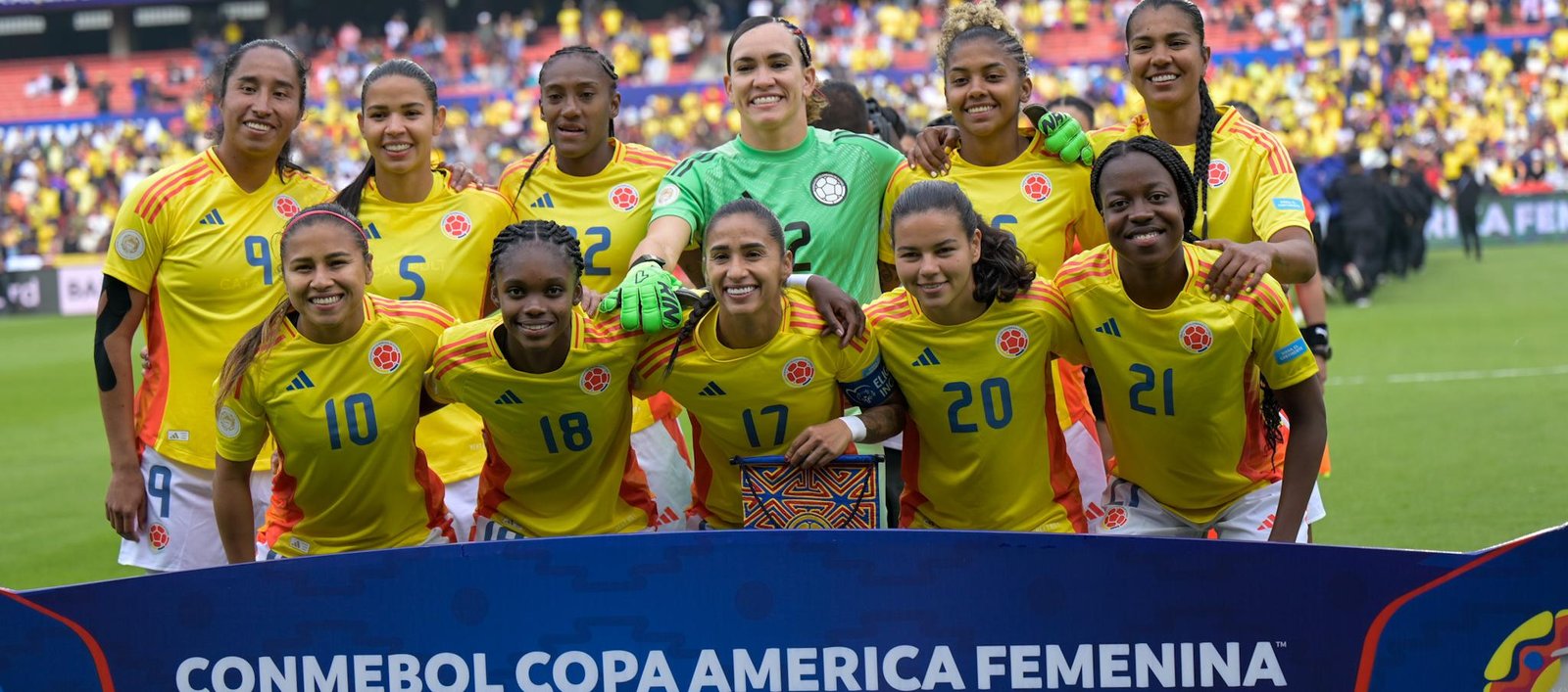 Lee más sobre el artículo Tres jugadoras de la Selección Colombia Femenina en el once ideal de la Copa América