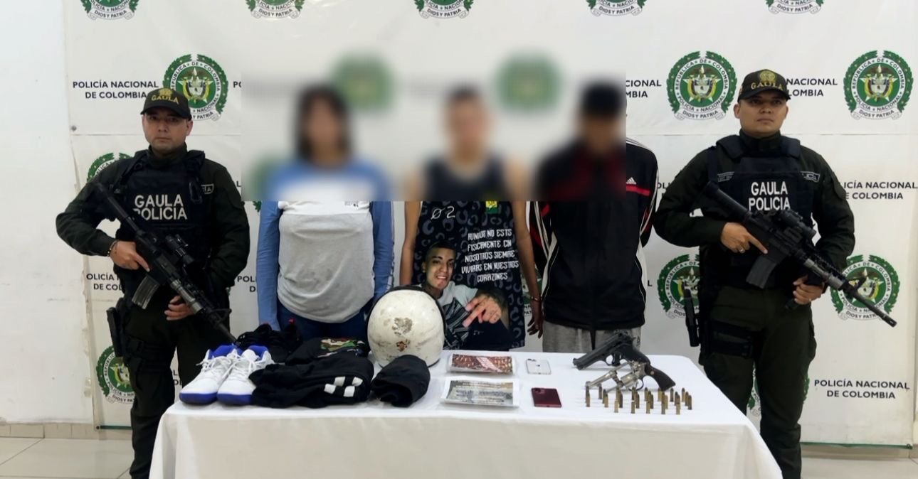 Lee más sobre el artículo Capturadas tres personas por extorsión y porte ilegal de armas de fuego en Piedecuesta