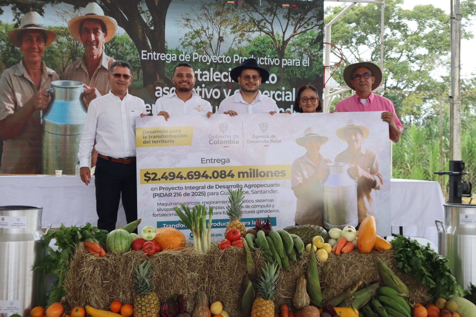 inversión ganadera en Santander