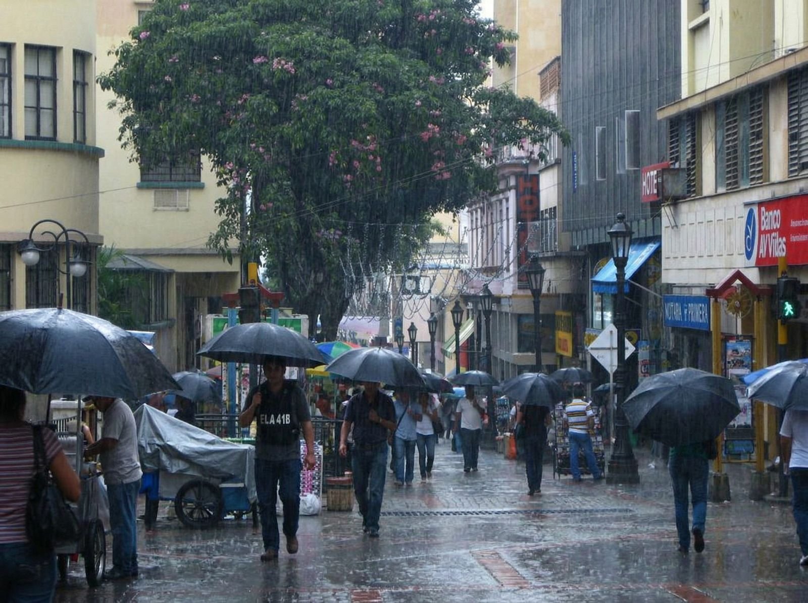 temporada de lluvias en Santander