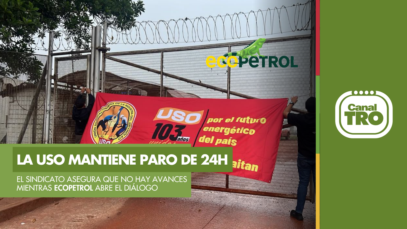 Lee más sobre el artículo Paro en Ecopetrol: USO denuncia estancamiento en negociación y la empresa responde con plan de contingencia