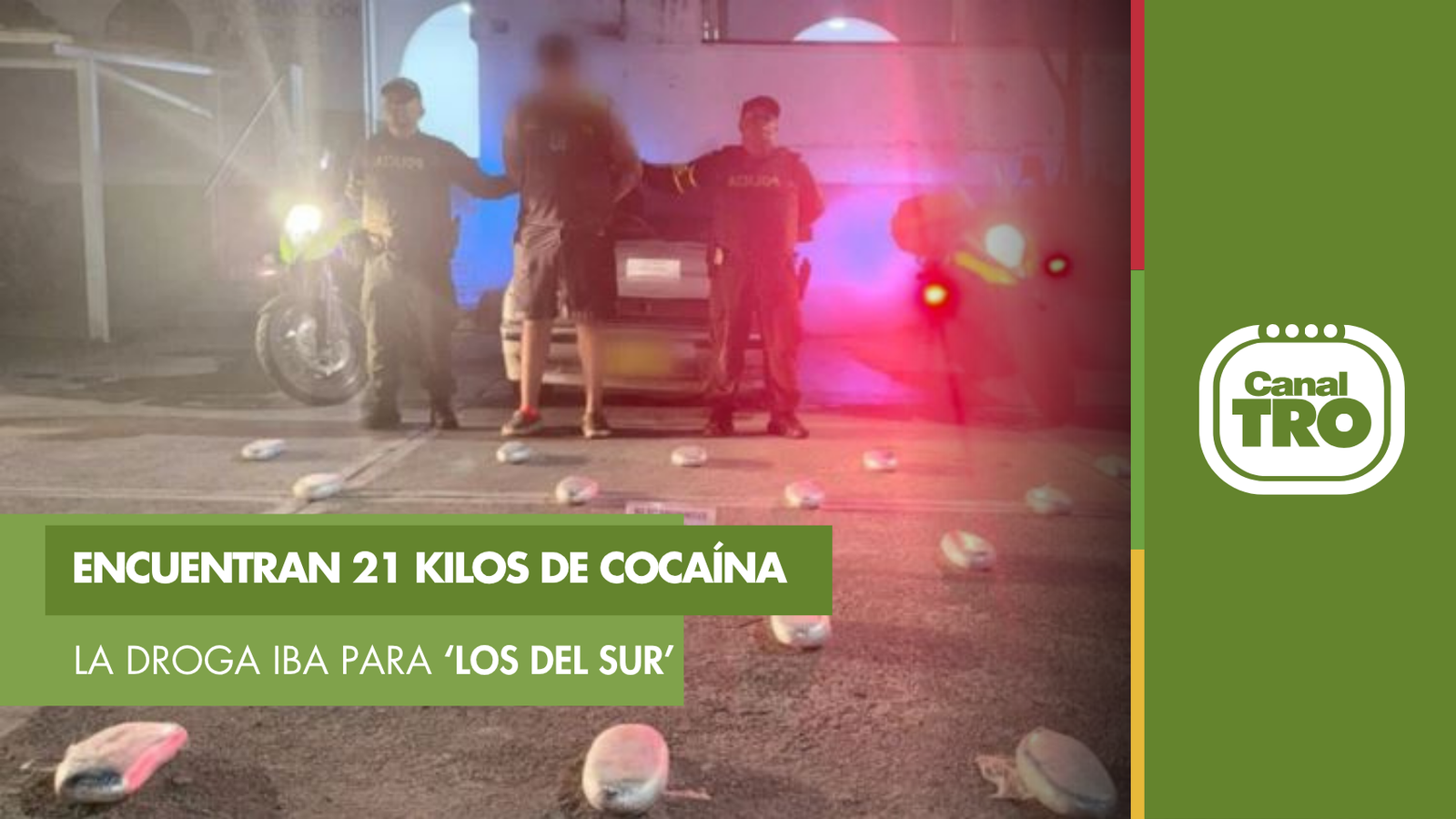 Lee más sobre el artículo Descubren caleta con 21 kilos de cocaína que iban para ‘Los del Sur’ en Santander