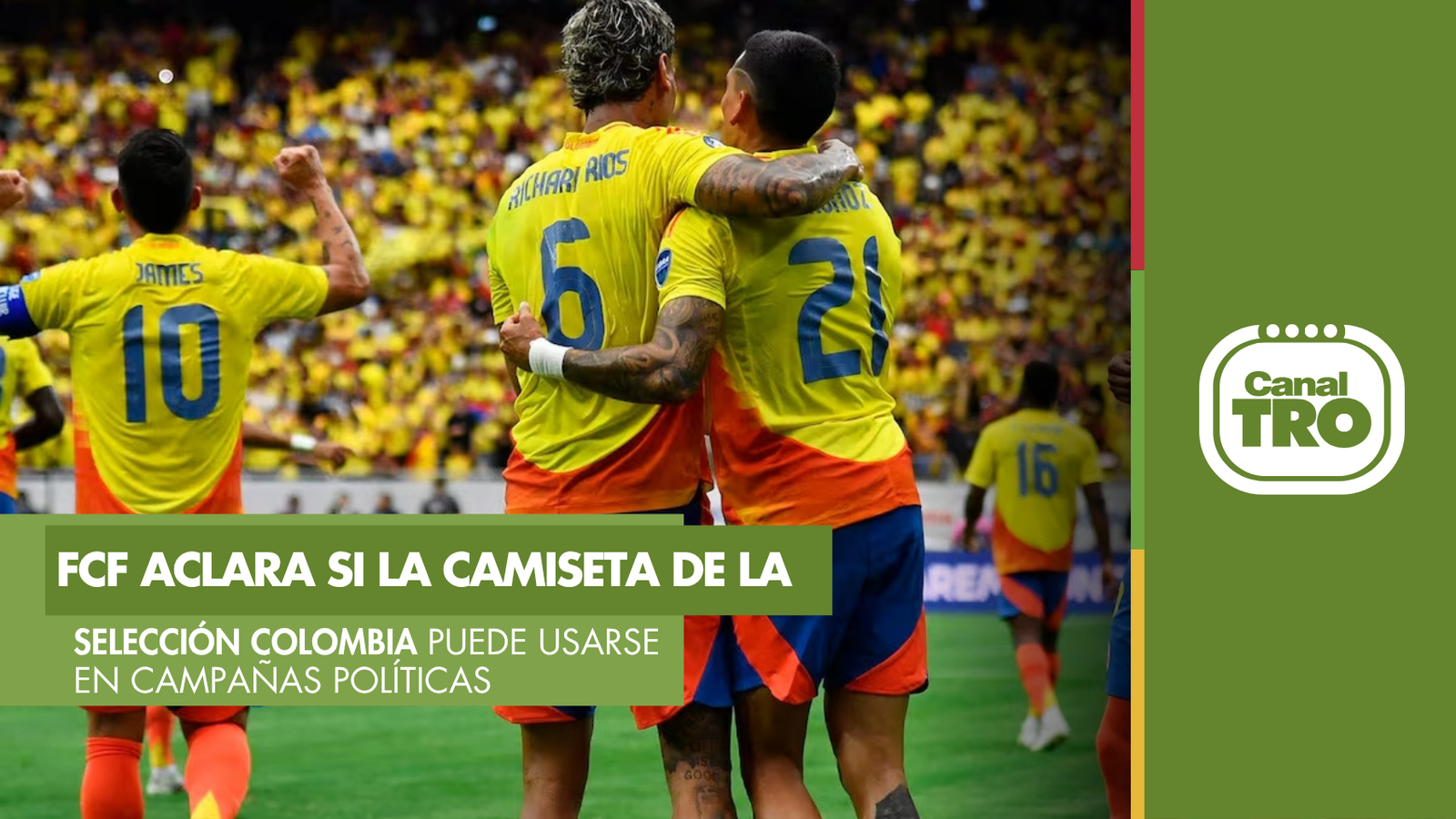 Lee más sobre el artículo ¿Se puede usar la camiseta de la Selección en campañas políticas? Federación Colombiana de Fútbol respondió a la polémica