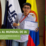 De Cúcuta a Kazajistán: joven de 15 años representará a Colombia en Mundial de Inteligencia Artificial