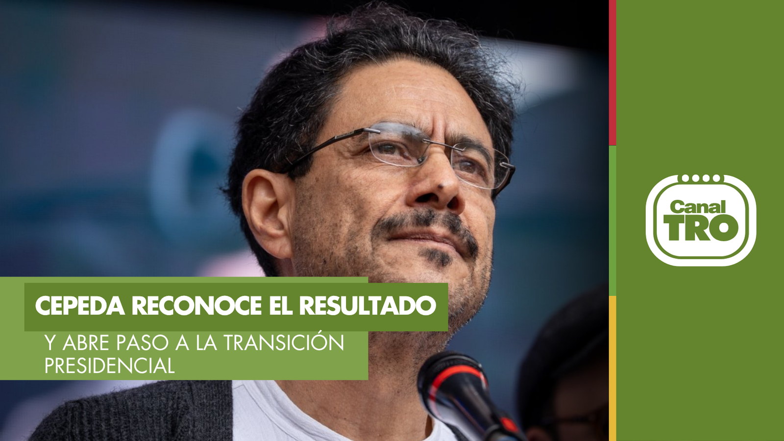 Lee más sobre el artículo Iván Cepeda reconoció los resultados electorales y felicitó a Abelardo De La Espriella