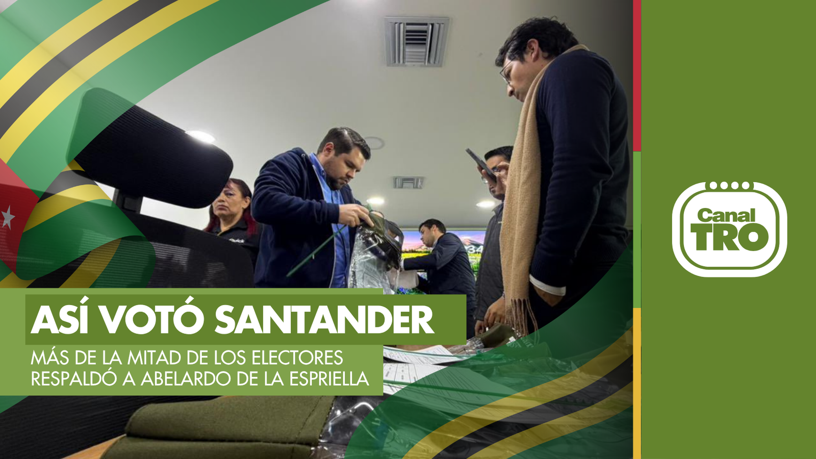 Lee más sobre el artículo Así votó Santander: Abelardo de La Espriella ganó con más del 57% de los votos