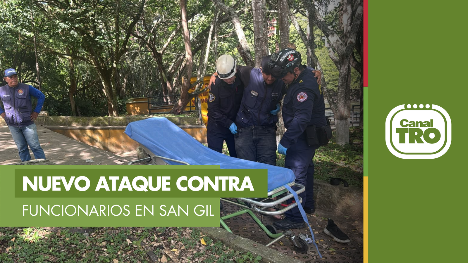 Lee más sobre el artículo Atacan a funcionarios durante operativo en San Gil: dos servidores públicos resultaron heridos