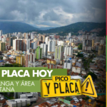 Horarios de pico y placa en Bucaramanga: restricciones este sábado 29 de agosto