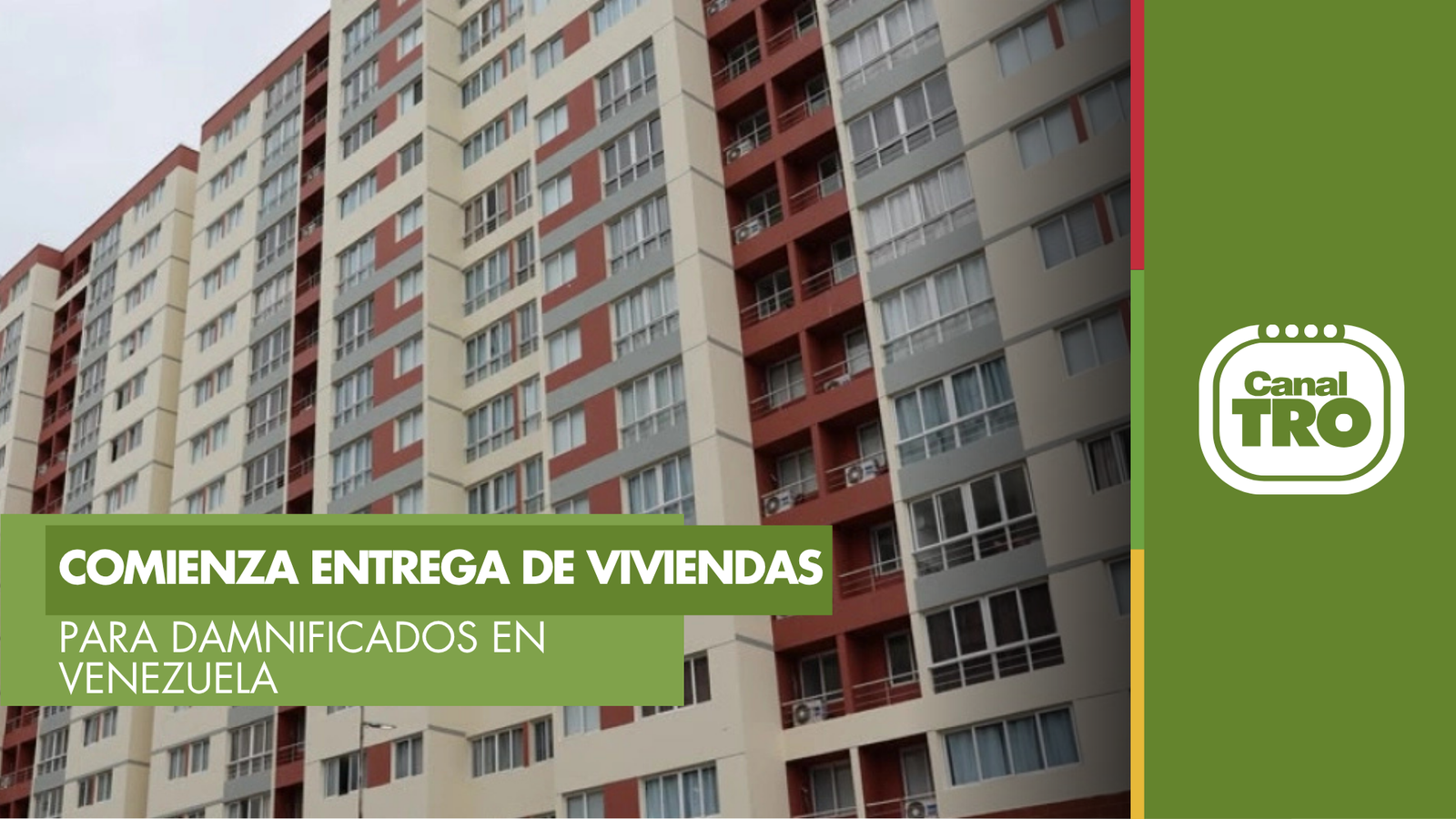 Lee más sobre el artículo Venezuela inicia la reconstrucción tras el doble terremoto con la entrega de las primeras viviendas
