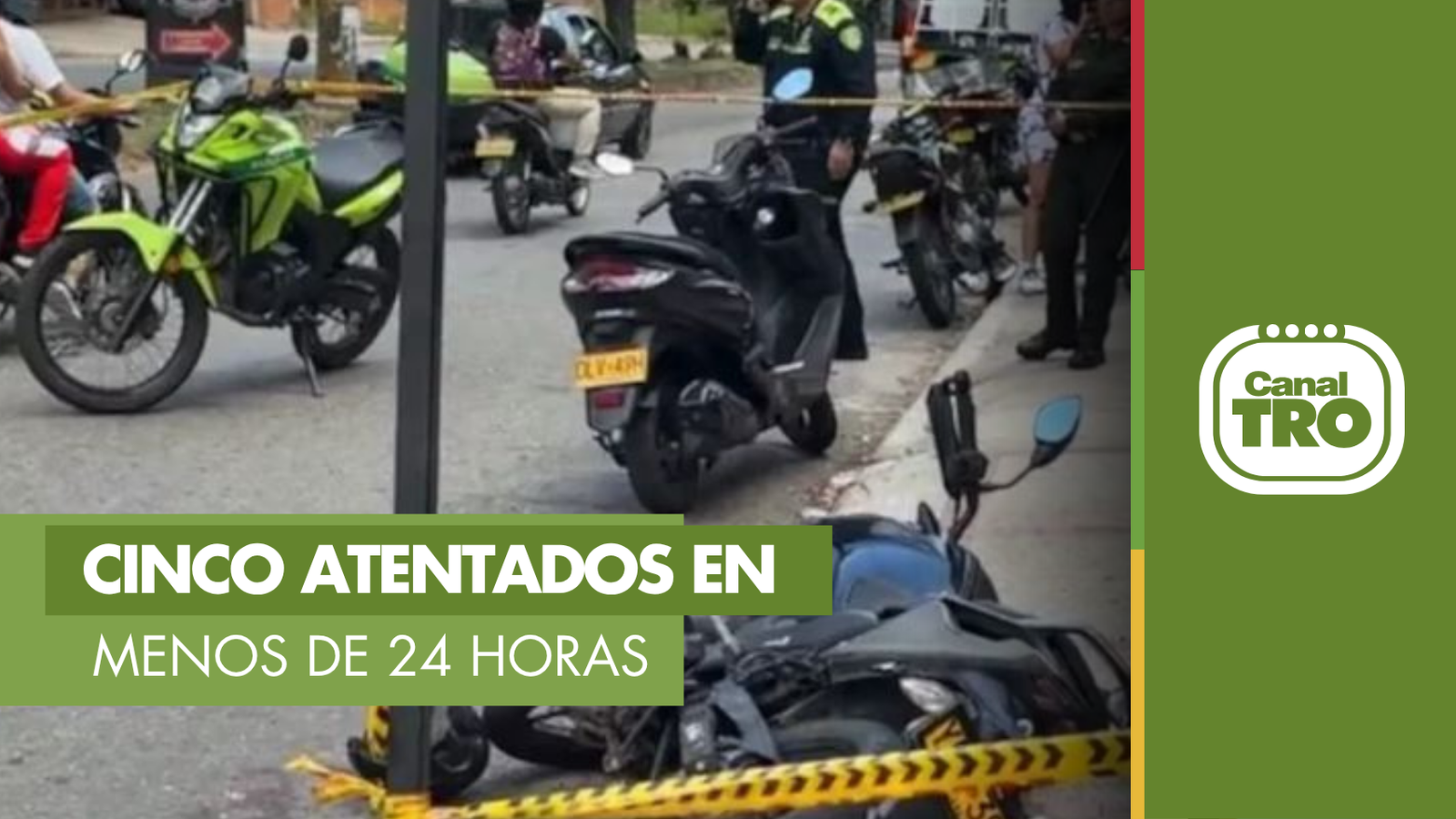 Lee más sobre el artículo Cinco ataques sicariales en menos de 24 horas dejan dos muertos y tres heridos en Bucaramanga y su área metropolitana