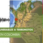 Mapas de las zonas más vulnerables a terremotos en Colombia y sus principales fallas geológicas
