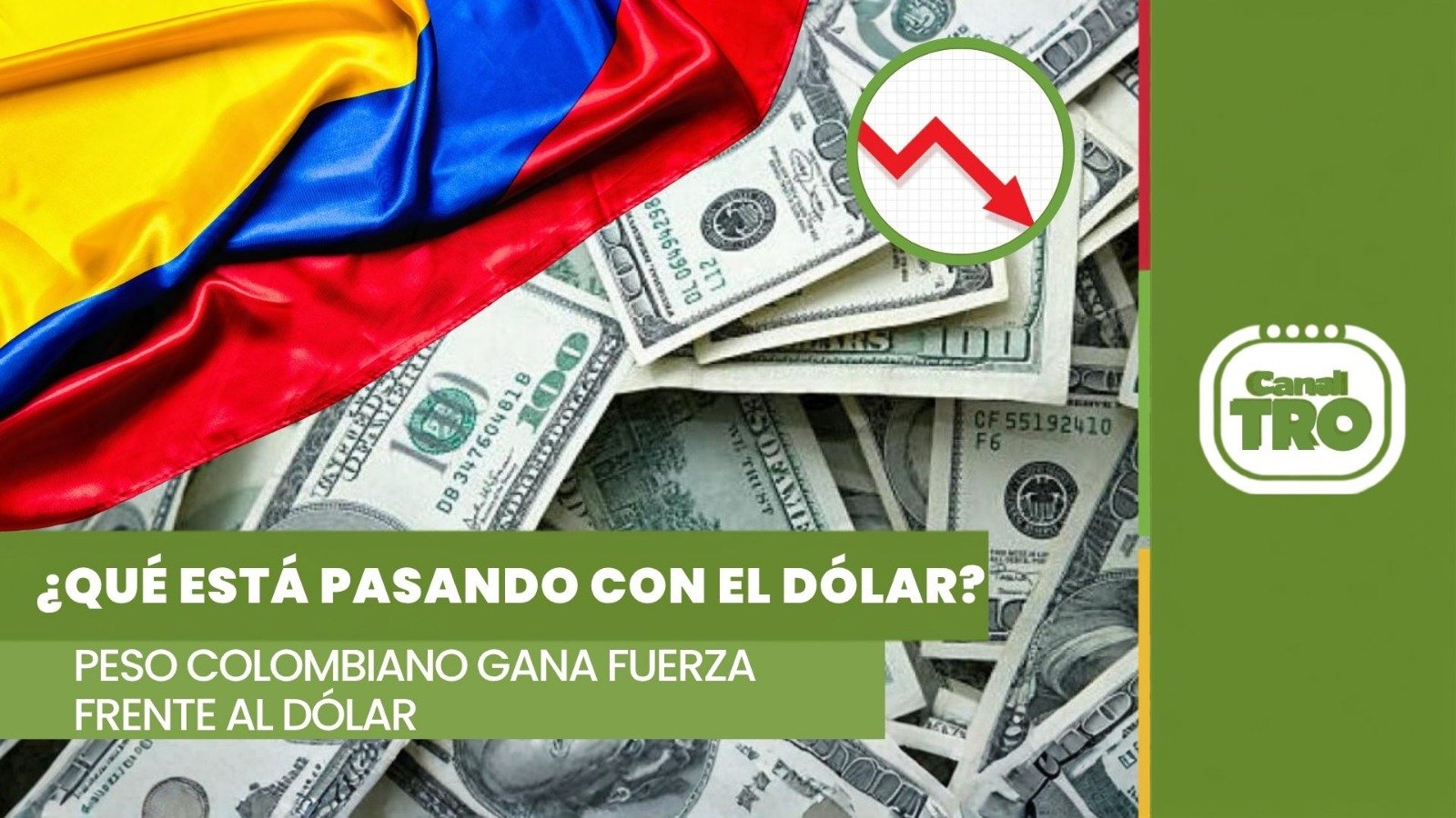 Lee más sobre el artículo El dólar cae y el peso colombiano gana fuerza: ya hay alertas entre exportadores