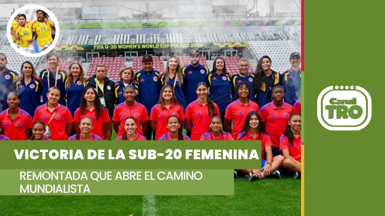 Lee más sobre el artículo Remontada mundialista para la Selección Femenina Sub-20