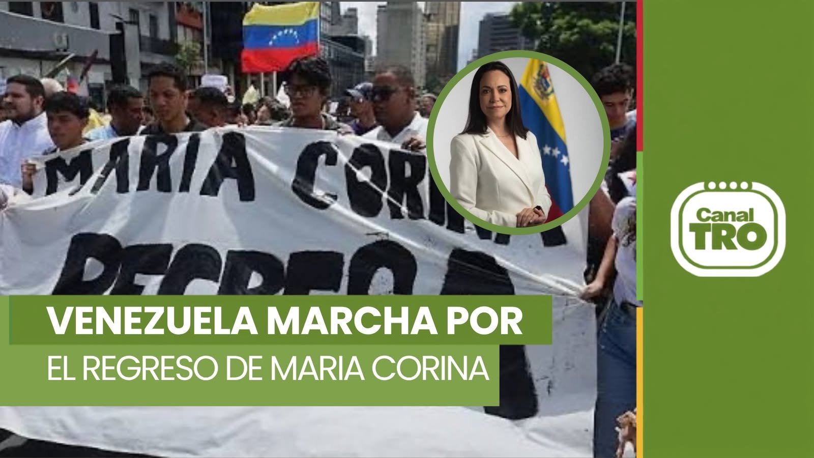 Lee más sobre el artículo Venezuela sale a las calles para exigir el regreso de la líder opositora Maria Corina Machado