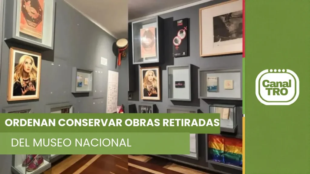 Ordenan conservar obres retiradas del Museo Nacional