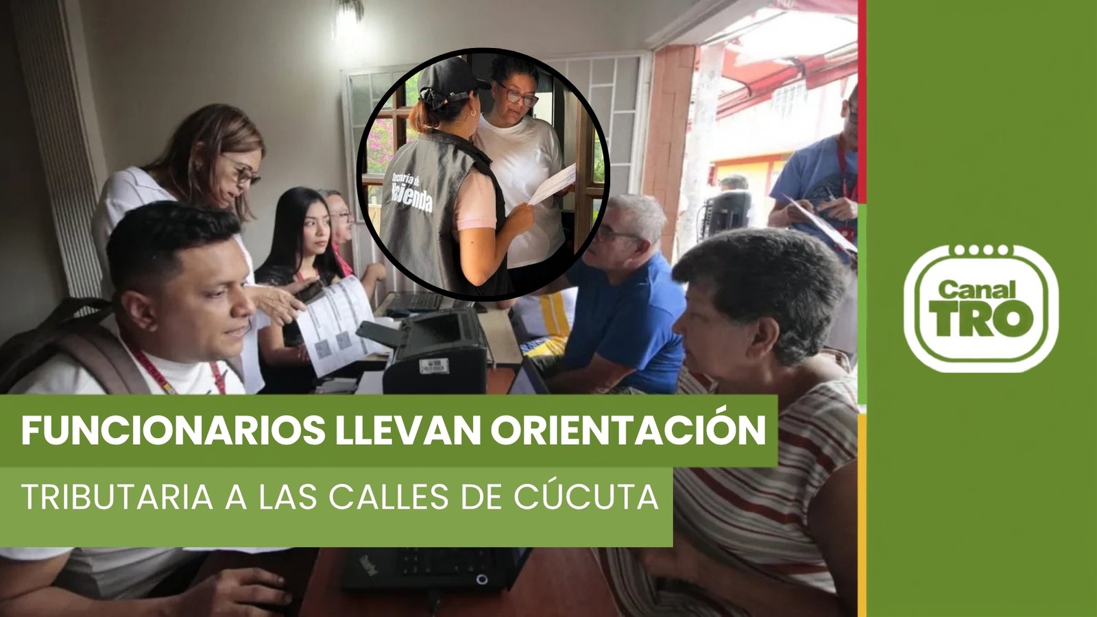 Lee más sobre el artículo Funcionarios de la Secretaría de Hacienda llevan orientación tributaria a las calles de Cúcuta