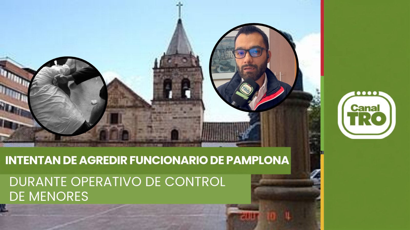 Lee más sobre el artículo Intentan de agredir al secretario de Gobierno de Pamplona durante operativo de control de menores